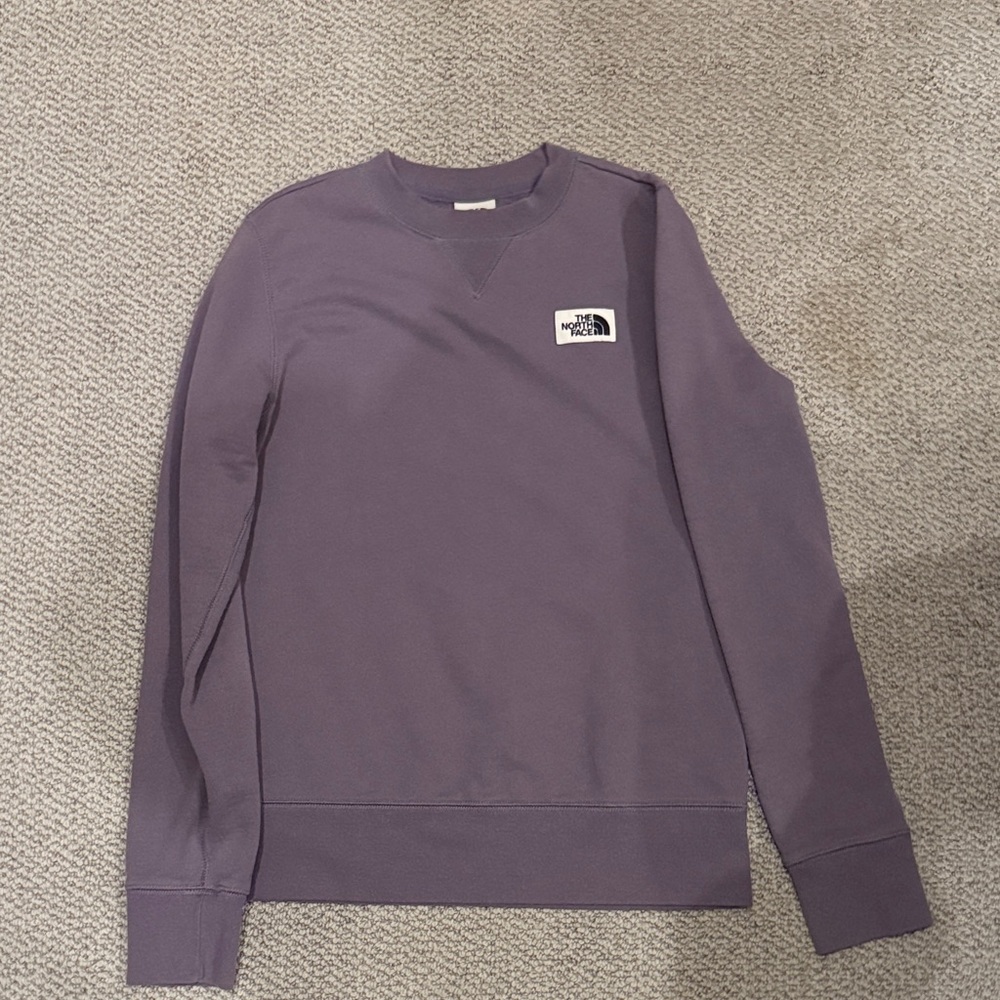 The North Face Men's Crewneck in Deep Purple